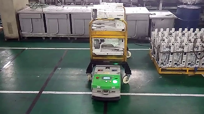 Materiële Karretjeagv Aandrijvingseenheid, de Geautomatiseerde Geleide Snelheid van de Robots0-35m/min Reis