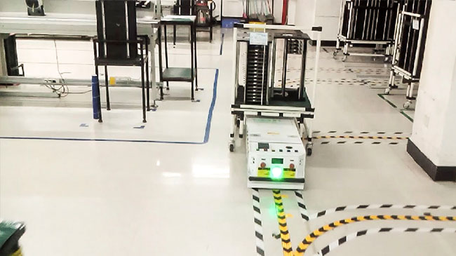 Onbemand Geautomatiseerd Geleid Voertuig, Geautomatiseerde Geleide Robotsagv voor Industrie van het Huistoestel