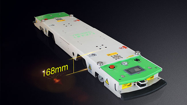 Tweerichtingsagv Magneetband, AGV Materiële Behandeling ultra Laag voor Beperkte Ruimte