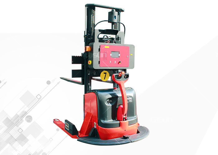1.5T Maximum Capacity Laser Guided Forklifts AGV Material Handling Easy Maintaining